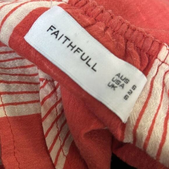 FAITHFUL THE BRAND SALERNO OFF THE SHOULDER TOP SIZE 2 - Picture 4 of 5